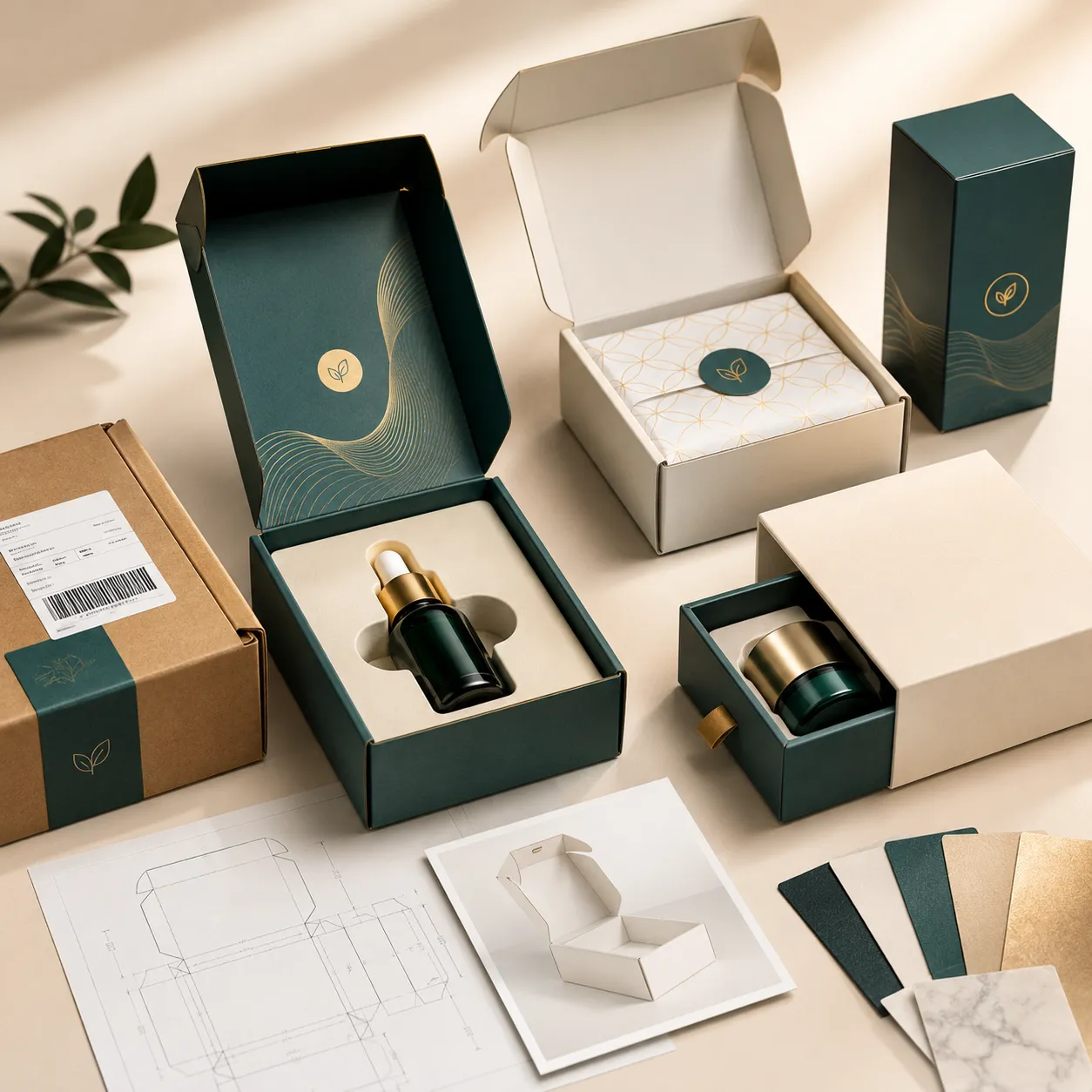 Zeno Packaging Mailer Box Mockup